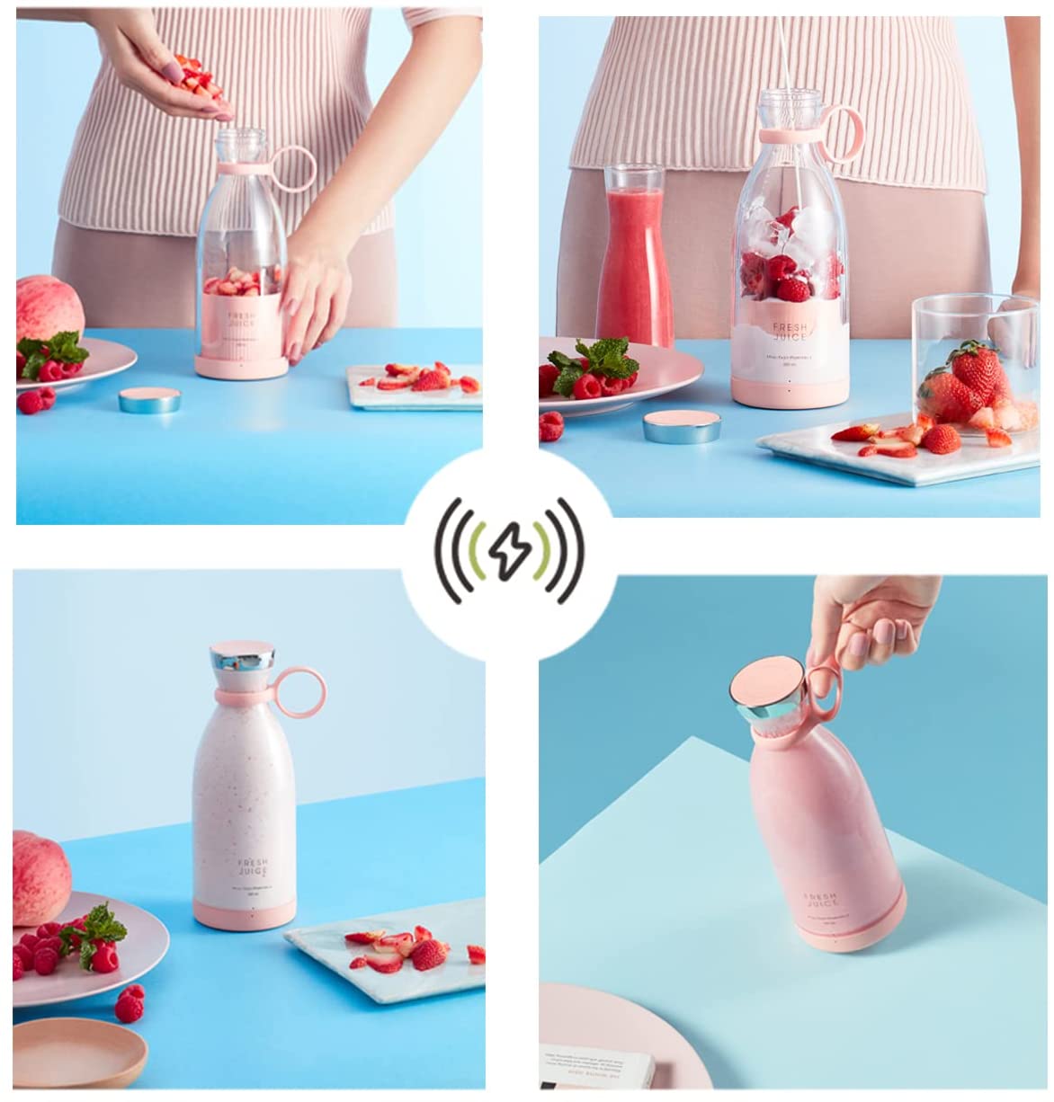 Portable Blender Juicer Cup